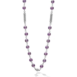 Shop Amethyst Beaded Necklace Chains
