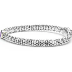 Outlet Amethyst Caviar Bracelet | 6Mm Gemstones