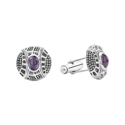 Sale Amethyst Cuff Links Cuff Links