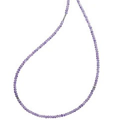 Fashion Amethyst Necklace Silver