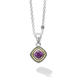 New Amethyst Pendant Necklace Gemstones