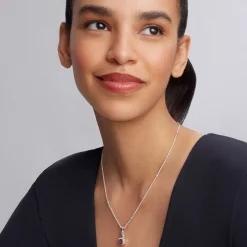 Hot Amethyst Pendant Necklace Gemstones