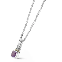 Hot Amethyst Pendant Necklace Gemstones