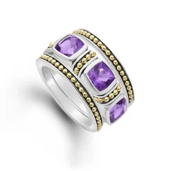 Sale Amethyst Stacking Rings Stacking Rings