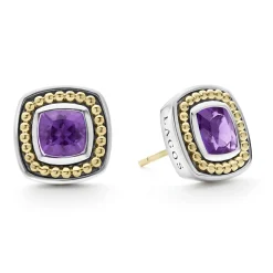 Online Amethyst Stud Earrings Gemstones