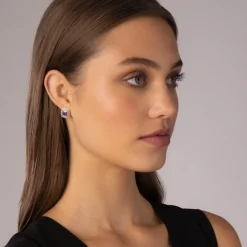 Online Amethyst Stud Earrings Gemstones