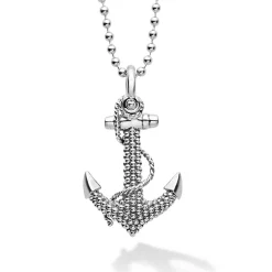 Best Anchor Pendant Necklace Silver