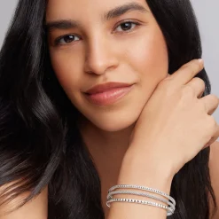 Shop Bangle Set Silver