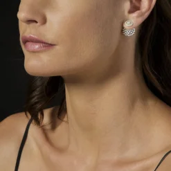 Cheap Beaded Diamond Stud Earrings Stud Earrings