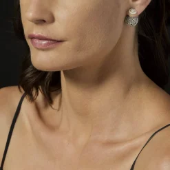 Cheap Beaded Diamond Stud Earrings Stud Earrings