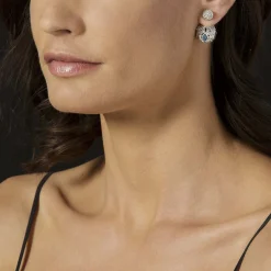 Cheap Beaded Silver Stud Earrings Stud Earrings