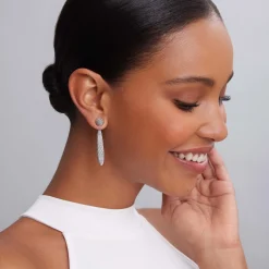 Cheap Beaded Silver Stud Earrings Stud Earrings