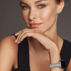 Best Sale Beaded Silver Stud Earrings Caviar Earrings