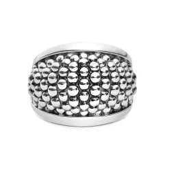 Outlet Beaded Statement Ring Caviar Rings