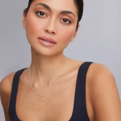 Hot Beaded Station Necklace Caviar Necklaces