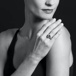 Clearance Bezel-Set Onyx Ring Gemstones