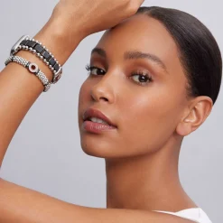 Outlet Black Ceramic Smart Caviar Gift Set Silver