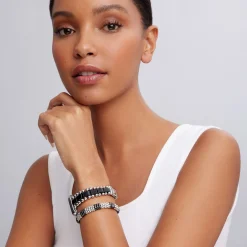 Best Sale Black Ceramic Smart Caviar Gift Set Watch Bracelets