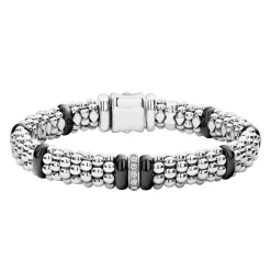 New Black Ceramic Smart Caviar Gift Set Watch Bracelets