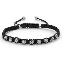 Online Black Macrame Bracelet Bracelets
