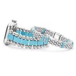 Best Sale Blue Ceramic Smart Caviar Gift Set Watch Bracelets