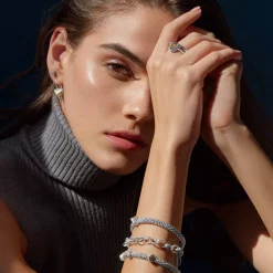 Online Caviar Bead Link Bracelet Link Bracelets