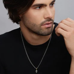 Best Caviar Beaded Skull Amulet Necklace Amulets