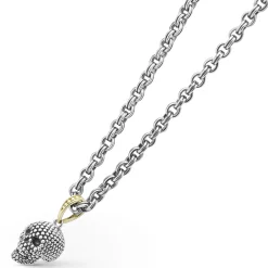 Hot Caviar Beaded Skull Amulet Necklace Necklaces & Chains