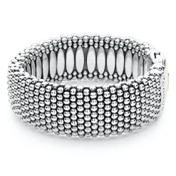 Outlet Caviar Bracelet | 23Mm Silver