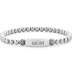 Hot Caviar Bracelet Mom Gift Set Two-Tone