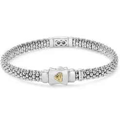 Shop Caviar Diamond Bracelet | 6Mm Two-Tone