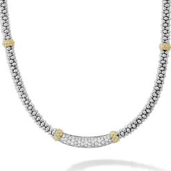 Best Caviar Diamond Necklace | 3Mm Caviar Necklaces