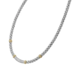 Sale Caviar Diamond Necklace | 5Mm Diamonds
