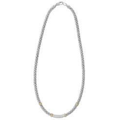 Flash Sale Caviar Diamond Necklace | 5Mm Two-Tone