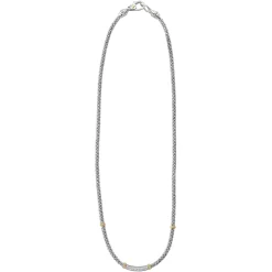 Online Caviar Diamond Necklace | 3Mm Two-Tone
