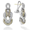 Best Caviar Knot Diamond Drop Earrings Diamonds