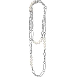 Cheap Caviar Pearl Link Necklace Chains