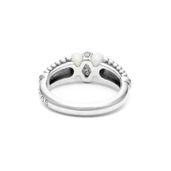 Sale Ceramic And Caviar Diamond Ring Diamonds