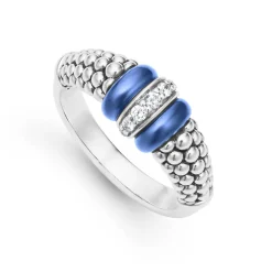 Online Ceramic And Diamond Caviar Ring Caviar Rings
