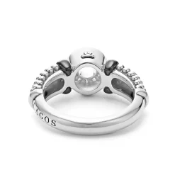 Hot Ceramic And Diamond Circle Ring Diamonds