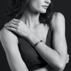 Cheap Ceramic Diamond Circle Bracelet | 9Mm Diamonds