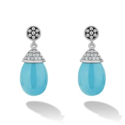 Fashion Ceramic Diamond Drop Earrings Diamonds