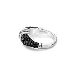 Cheap Ceramic Diamond Stacking Ring Caviar Rings
