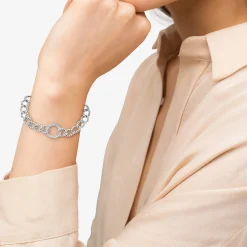 Clearance Circle Diamond Link Bracelet Link Bracelets