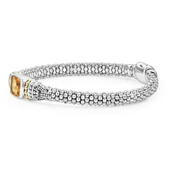 Fashion Citrine Caviar Bracelet | 6Mm Gemstones