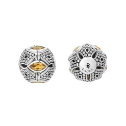 Cheap Citrine Earring Backs Silver