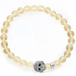 Online Citrine Skull Bracelet Bracelets
