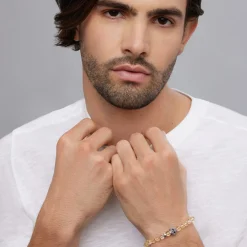 Cheap Citrine Skull Bracelet Silver