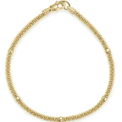 Shop Delicate 18K Gold Beaded Bracelet | 3Mm Gold