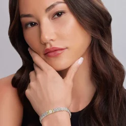 Online Diamond Caviar Bracelet | 9Mm Diamonds